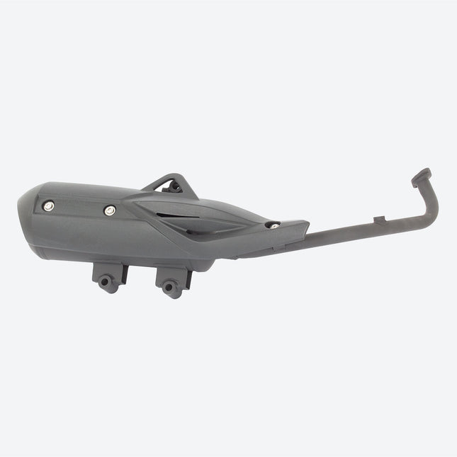 125cc Scooter Black Exhaust System for LJ125T-18-E5