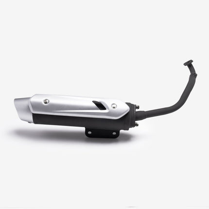 125cc Scooter Black Exhaust System for ZN125T-8F-E5