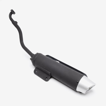 125cc Scooter Black Exhaust System for ZN125T-8F-E5