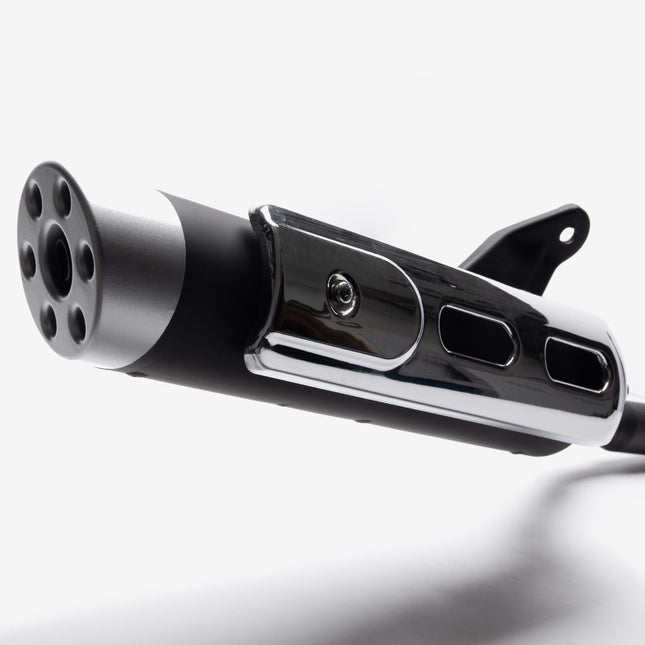 125cc Motorcycle Black Exhaust System for ZS125-79-E5