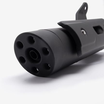 125cc Motorcycle Black Exhaust System for ZS125-79-E5