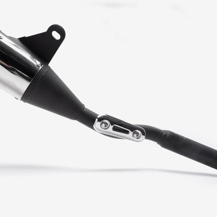 125cc Motorcycle Black Exhaust System for SK125-8-E4, SK125-8-E5