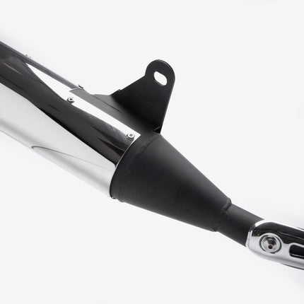 125cc Motorcycle Black Exhaust System for SK125-8-E4, SK125-8-E5