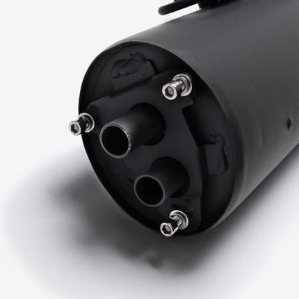 125cc Motorcycle Black Exhaust System for SK125-L-E5