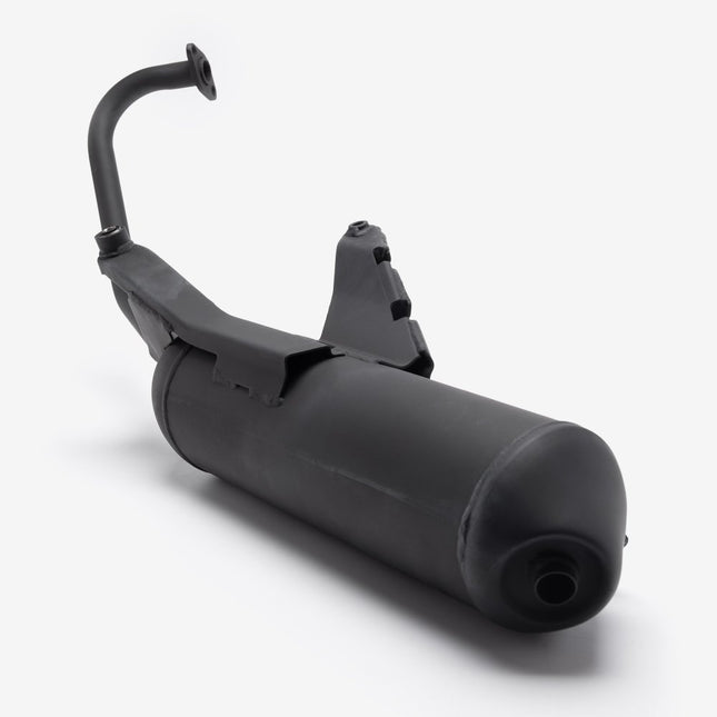 125cc Scooter Black Exhaust System for LJ125T-9M-E5, LJ125T-X-E5