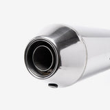 Lextek Polished Stainless Steel AC1L Classic Silencer for Motorcycle