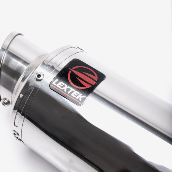 Exhaust Silencer YP4 S/Steel Stubby Exhaust Silencer 51mm