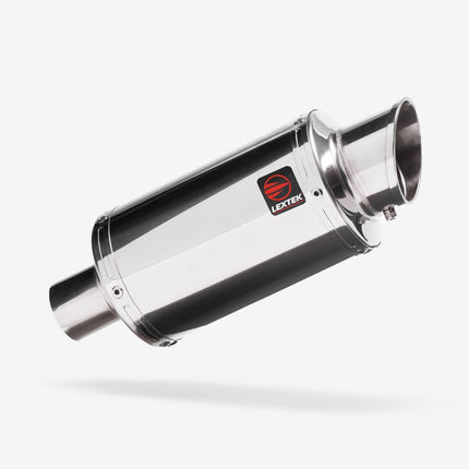 Lextek Stainless Steel YP4 Stubby Exhaust System 200mm for SUZUKI SV1000 (03-07)