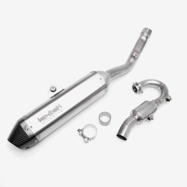 Lextek Off-road Titanium Exhaust System for Kawasaki KXF250 (09-16)