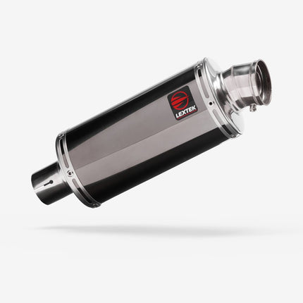 Lextek Smoked Stainless Steel OP16 250mm Exhaust with Link Pipes