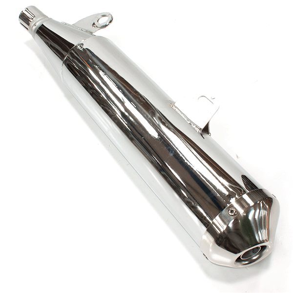 Chrome Exhaust Silencer Chrome for XF125GY-2B