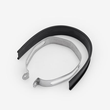 Lextek Stainless Steel Exhaust Strap for Piaggio MP3 500 (07-16)