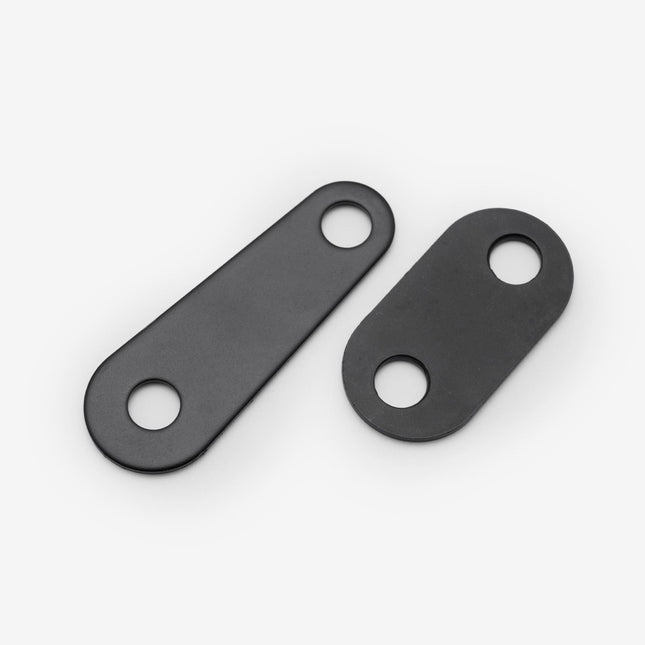Lextek Black Stainless Steel Exhaust Fitting Kit
