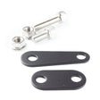 Lextek Black Stainless Steel Exhaust Fitting Kit