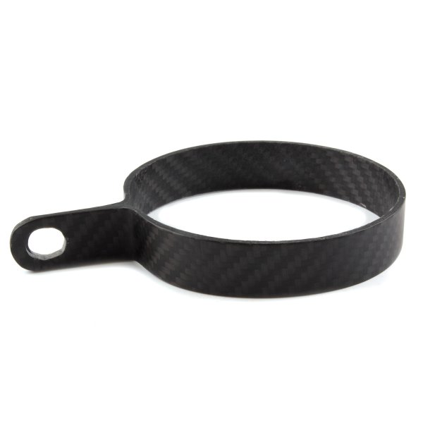 Lextek Carbon Fibre Exhaust Silencer Strap Round