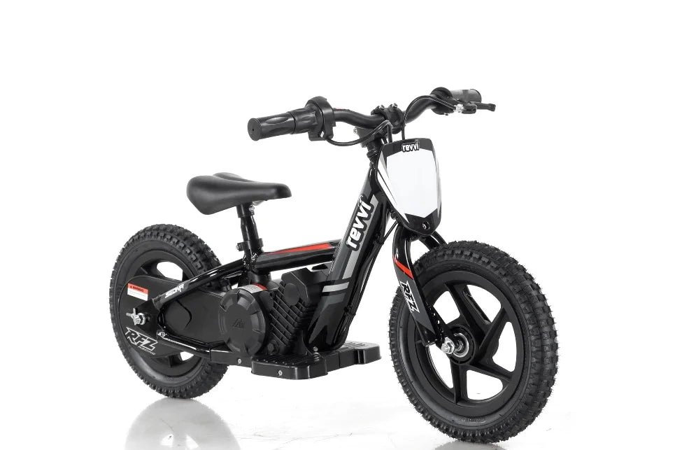 Revvi 12" Electric Balance Bike - Black