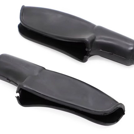Lever Cable Covers (pack Of 2) Black Honda XR100 XL125 CRF100F