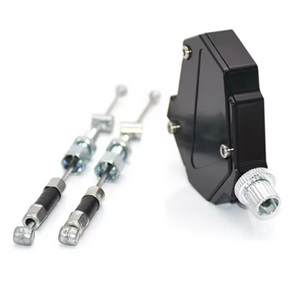 Stunt Clutch Lever Easy Pull Cable System Black Cnc Aluminium Universal Motorcycle ATV UTV