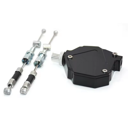Stunt Clutch Lever Easy Pull Cable System Black Cnc Aluminium Universal Motorcycle ATV UTV