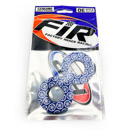 Grip Donuts Blue Yamaha, Pair
