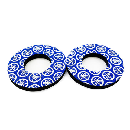 Grip Donuts Blue Yamaha, Pair