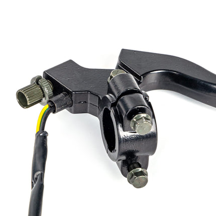 Front Brake RH Lever Assembly With Perch & 2-PIN Switch Wiring 83-06 Yamaha Pw 80