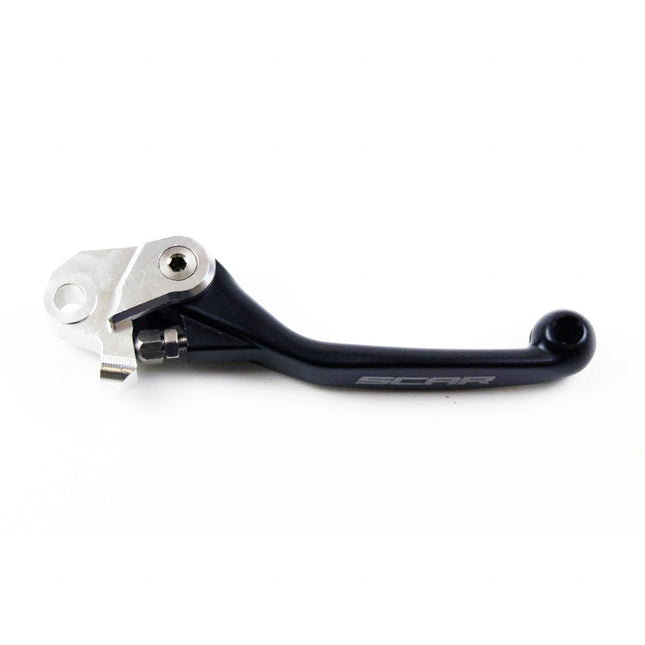 Brake Flex Lever Black 07-26 Kawasaki Yamaha KX YZ WR 125 250 450 F X Pivot Adjustable Scar PBL101