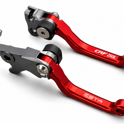 Clutch Front Brake Levers 12-17 Honda CRF L M 250 Cnc Billet Foldable Pivot 45125-KZZ-901