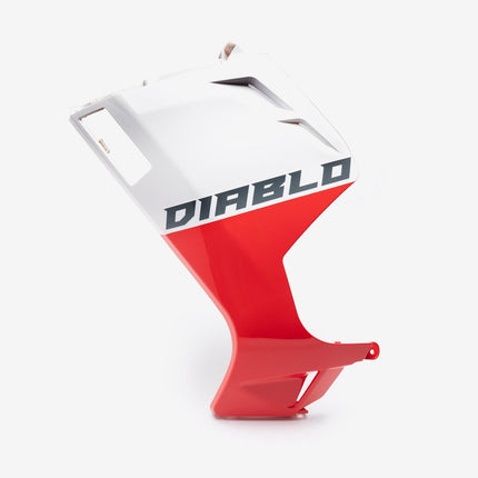 Lower Front White/Red Panel for LJ125T-9M-E5, LJ50QT-9M-E5