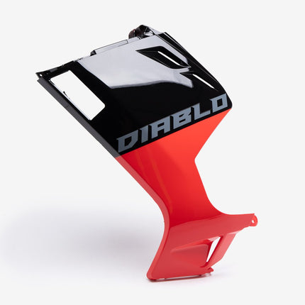 Lower Front Left Black/Red Panel for LJ125T-9M-E5, LJ50QT-9M-E5