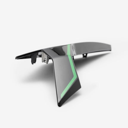 Front Upper Left Panel Gloss Black/Green Decal