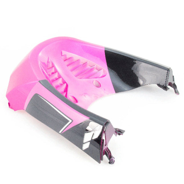 Front Lower Black/Pink Panel for ZN125T-8F, ZN125T-8F-E5