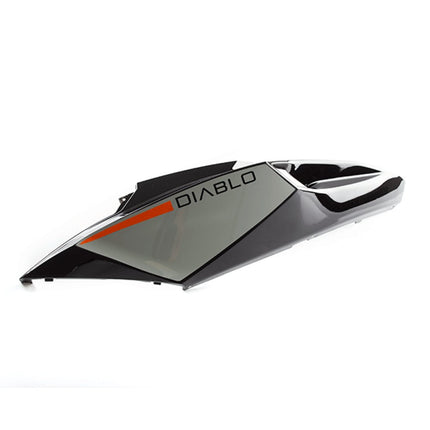 Rear Left Light Grey/Black/Orange Panel for LJ125T-8M-E4, LJ125T-9M-E5