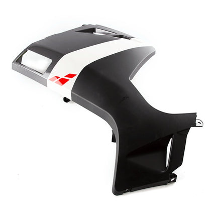 Front Left Matt Black/Gunmetal Panel for LJ125T-8M-E4, LJ50QT-9M, LJ125T-9M-E5, LJ50QT-9M-E