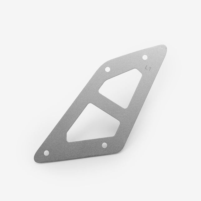 Left Metal Rider Foot Plate Upper