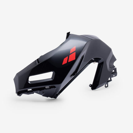 Left Fuel Tank Trim Panel Gloss Black/Red Decal