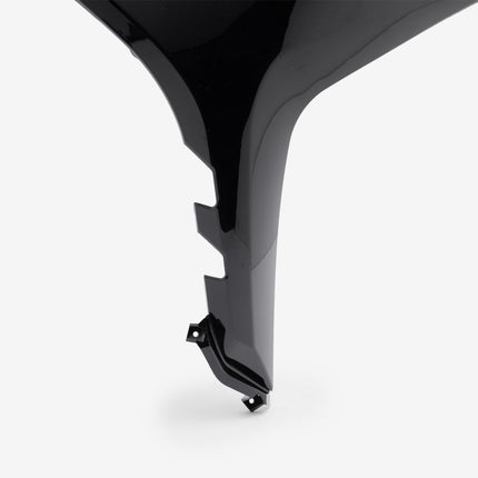 Front Right Side Panel Gloss Black/Red Decal
