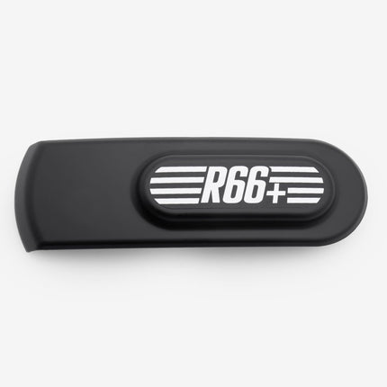 Right Fuel Tank Panel With R66+ Decal Black