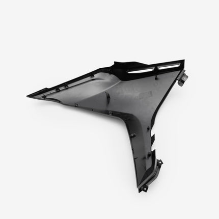 Front Right Side Panel Gloss Black/Green Decal