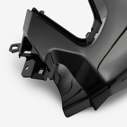 Left Fuel Tank Trim Panel Gloss Black/Green Decal