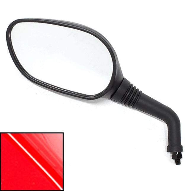 Left Gloss Red Mirror WY-044 for WY125T-74, WY50QT-58, WY125T-74R, WY50QT-58R