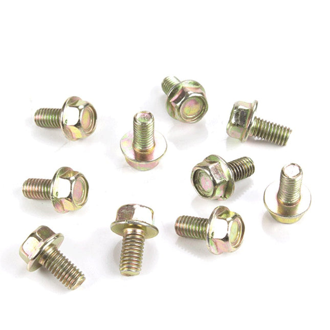 Flanged Hex Bolt (Mudguard,Fairing,Panels) M6 x 12mm