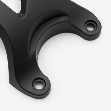 Front Mudguard Decorative Cover Matt Black