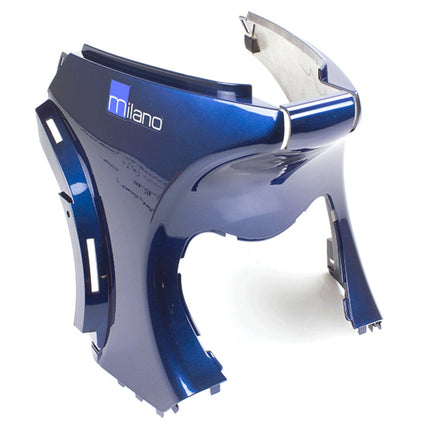 Rear Blue Footwell Panel - Facing Heels BL007 for FT50QT-27, FT125T-27, FT125T-27-E4