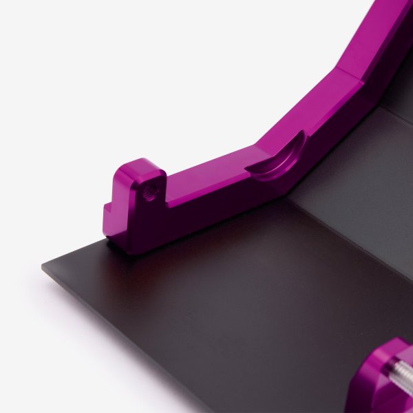 EBMX Purple Aluminum Bash Plate for Light Bee