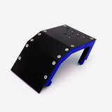 EBMX Blue Aluminum Bash Plate for Light Bee