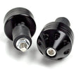 Lextek Universal Weighted Handlebar Ends Black