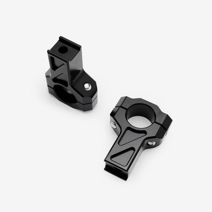 Full-E Charged Handlebar Risers 25mm for TL6000 Black