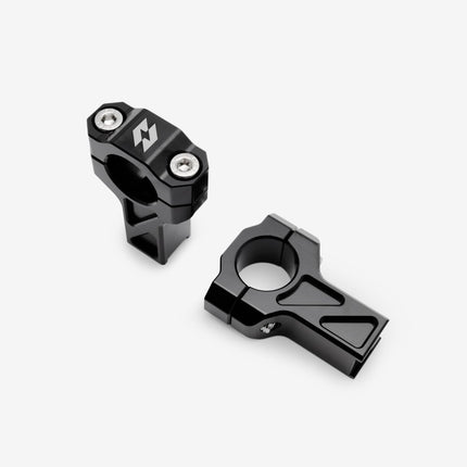 Full-E Charged Handlebar Risers 25mm for TL6000 Black