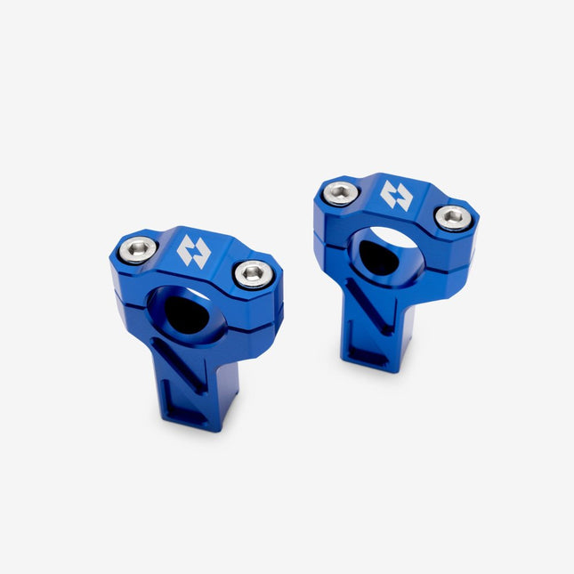 Full-E Charged Handlebar Risers 25mm for TL6000 Blue